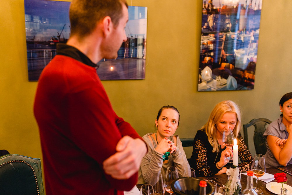 Eventfotograf Hamburg: Weinprobe in der Villa Verde